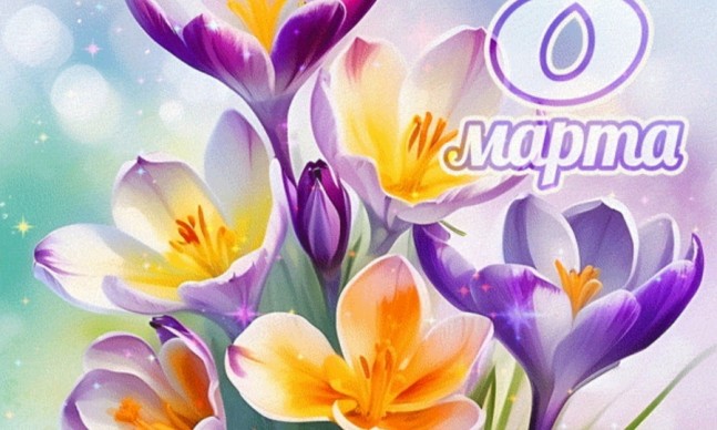 С Международным женским днем 8 марта!