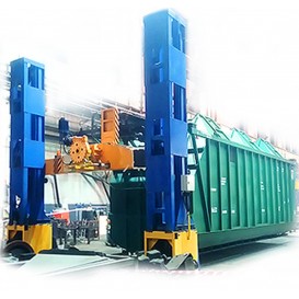 Кантователь кузова вагона-хоппера КСВХ